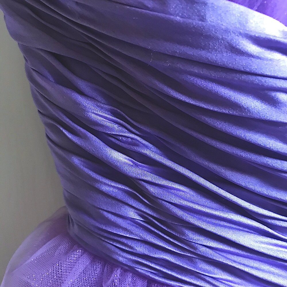 EUC SHERRI HILL BEAUTIFUL/GLAM PURPLE DRESS!!💕💕 - Picture 4 of 8